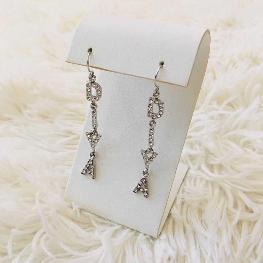 Diva Gem Rhinestone Dangle Earrings